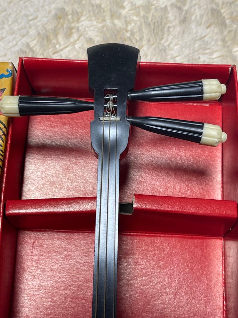 三味線 本体 ヘビ革