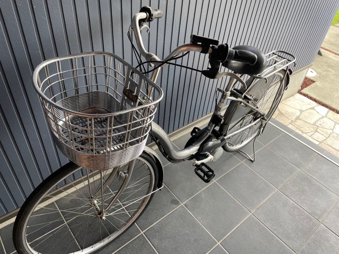 引取限定ブリヂストンアシスタベーシック A6B16リチウム3.1AH 26インチ