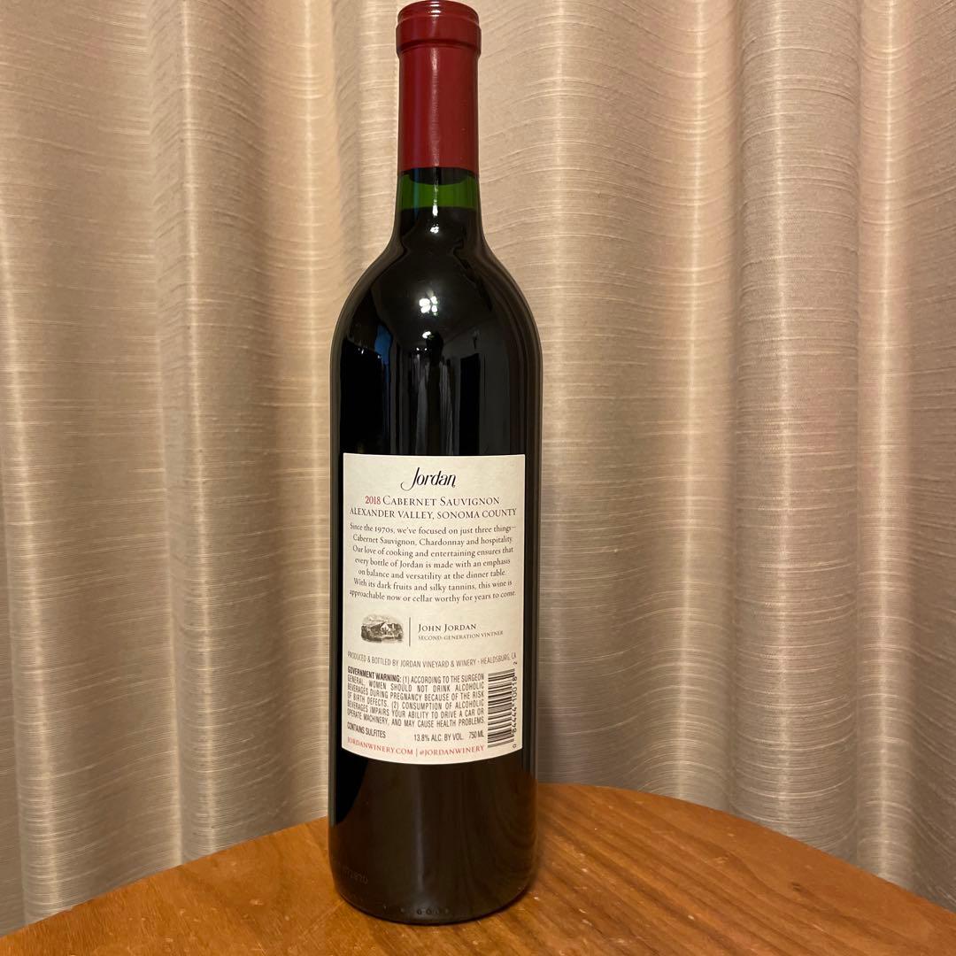 ジョーダン カベルネ ソーヴィニヨン アレキサンダー ヴァレー [2018]