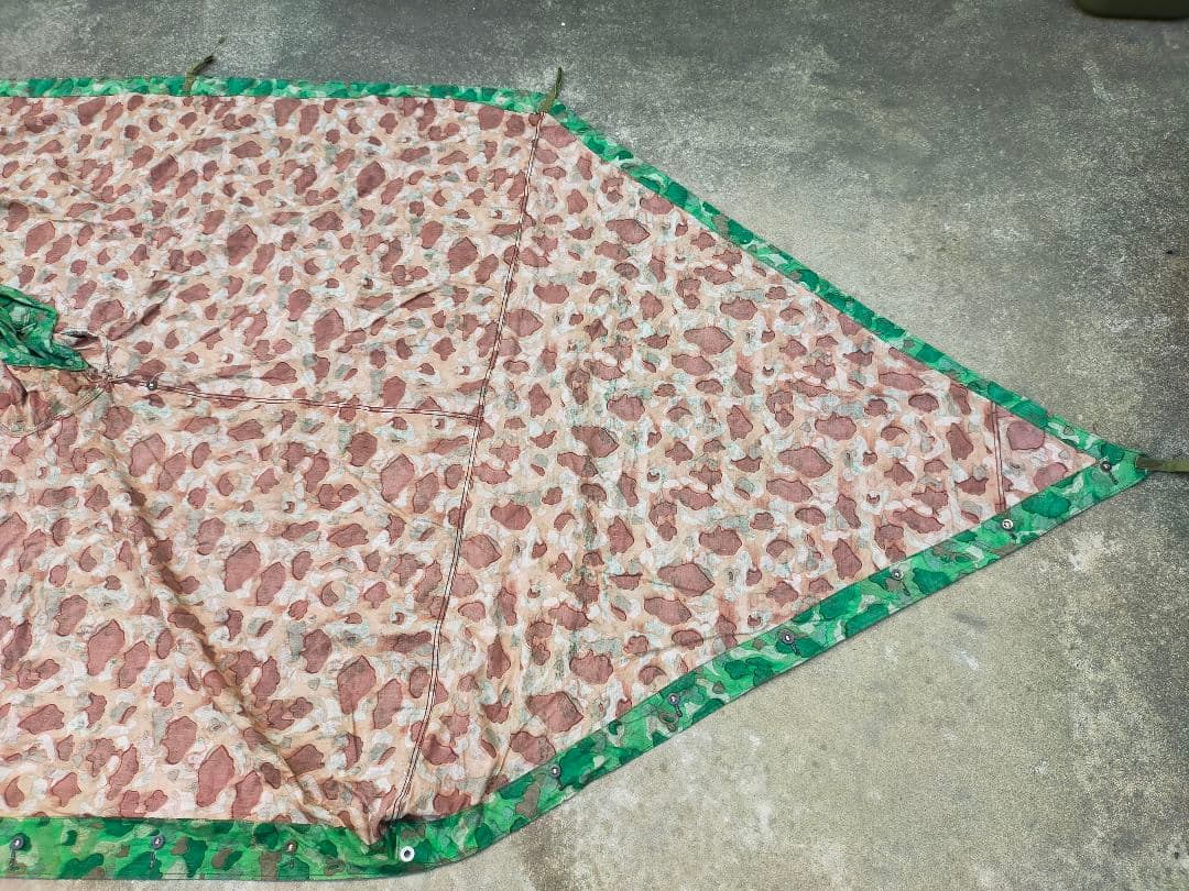 【デッドストック】トルコ軍幕 ２枚セット パップテント ⑤・⑥