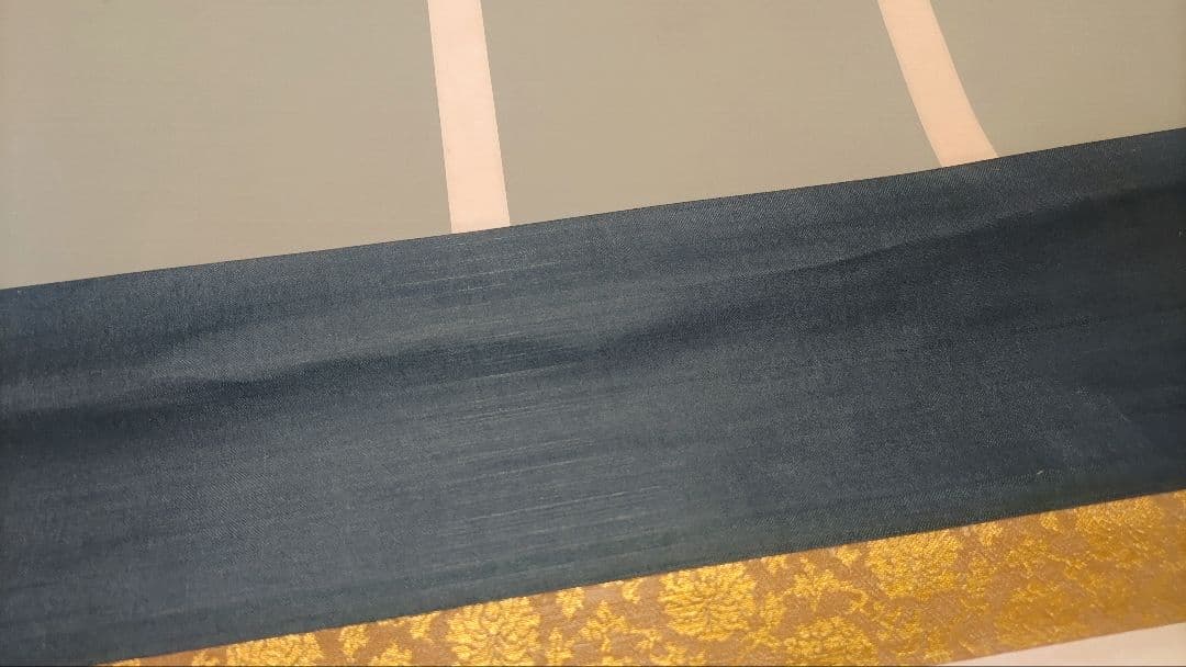 ご希望額まで値下げ@ 出雲守？の黒印入り 軍役積の肉筆掛軸 古文書状