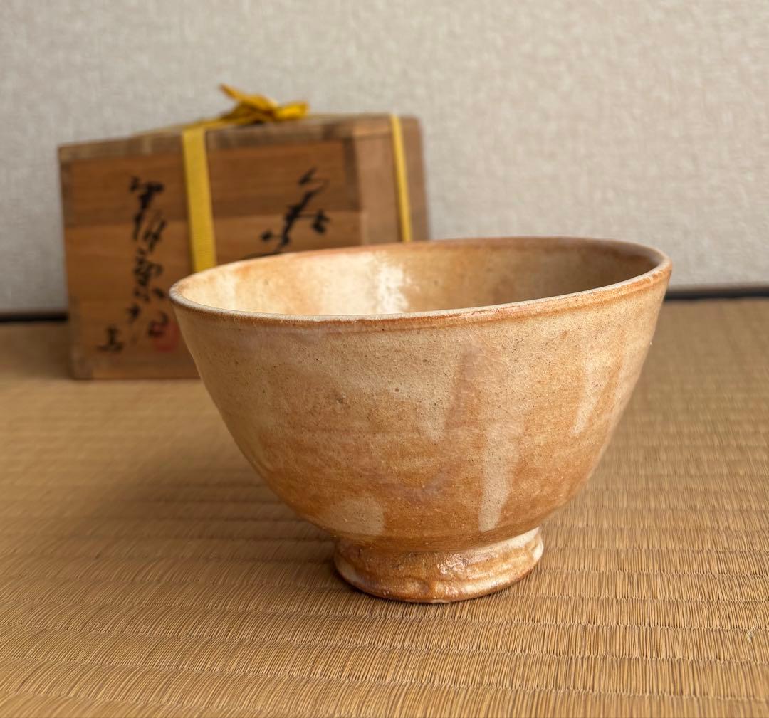 茶道具　抹茶碗　萩焼　野坂康起