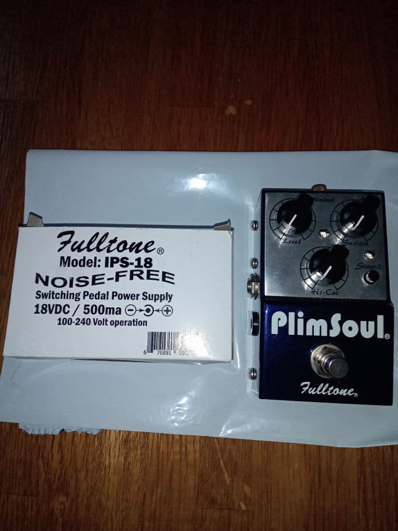 Fulltone PlimSoul fulltone 18Vアダプター付