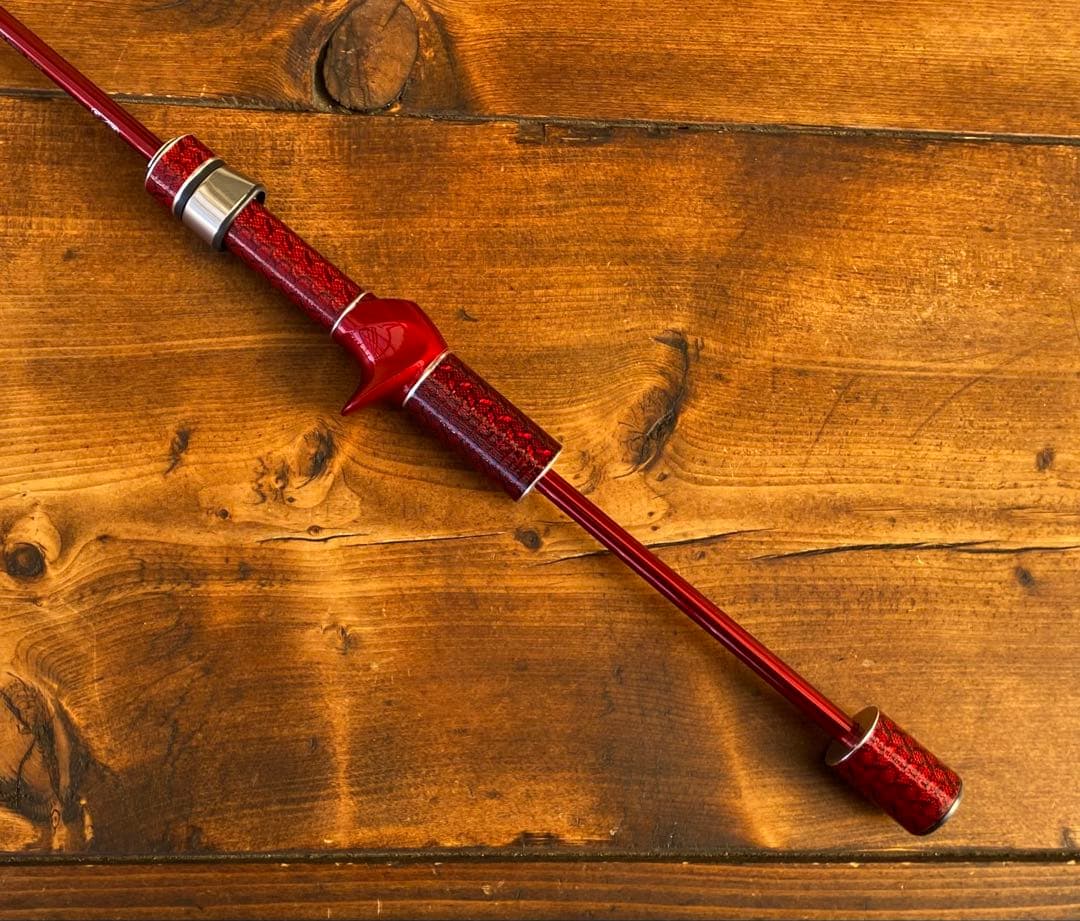 アジングセット　カーボンロッド　アジングロッド　612UL 6ft ベイトロッド