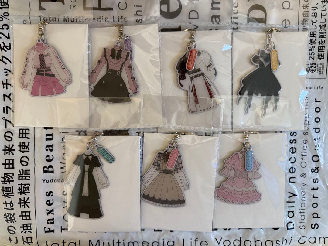 【単品OK】虹ヶ咲　6thライブグッズ　衣装型チャーム