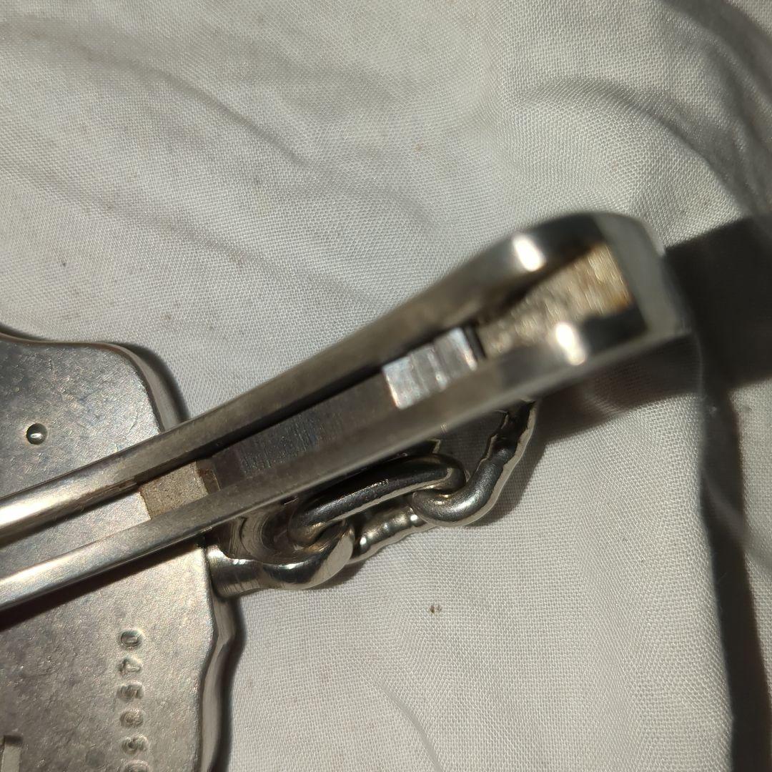 米国製実物　 S&W M-90 手錠 ハンドカフ 　希少モデル　80年代