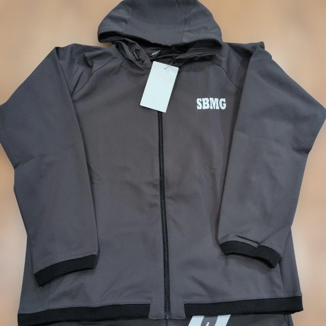 【SBMG】ドリブンスウェット　セットアップ　ジョガーパンツ　LL　チャコール