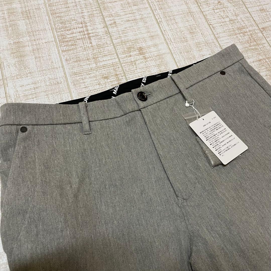 新品 マスターバニー ロングパンツ 裏起毛 グレー XLサイズ （6）
