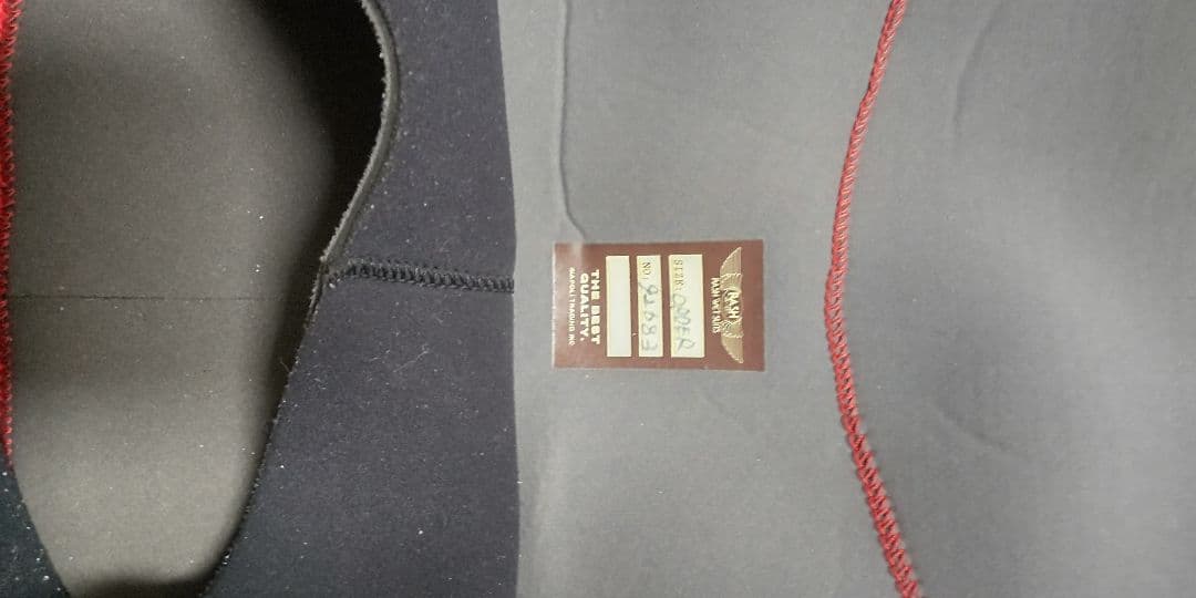 RASHウエットスーツ セミドライ DRAGON 5ミリ3ミリ