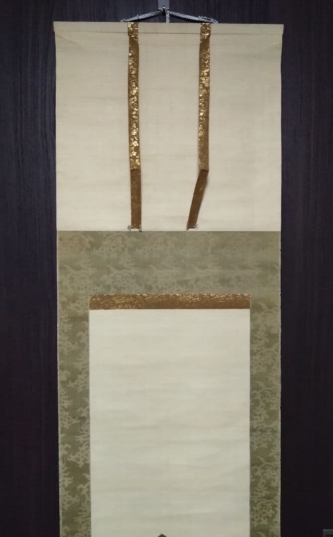 原在謙　立雛図　掛軸　有職故実　古美術骨董古道具　雛祭　室礼