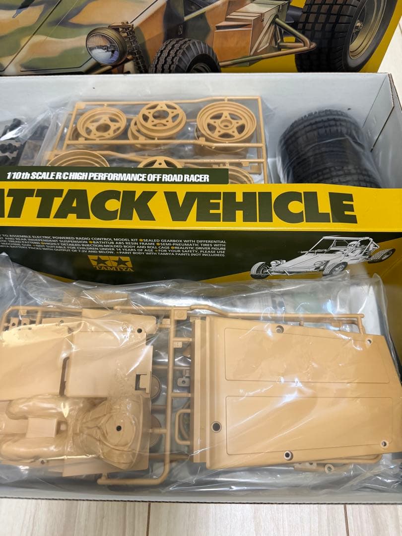 タミヤ アタックバギー1/10 RC 新品未組立