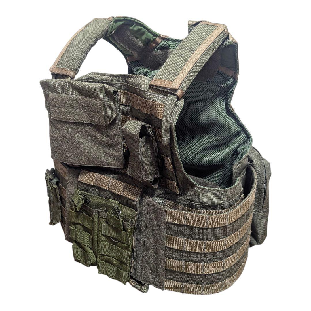 【希少品】FLLYE CORDURA タクティカルベスト ダミープレート付き