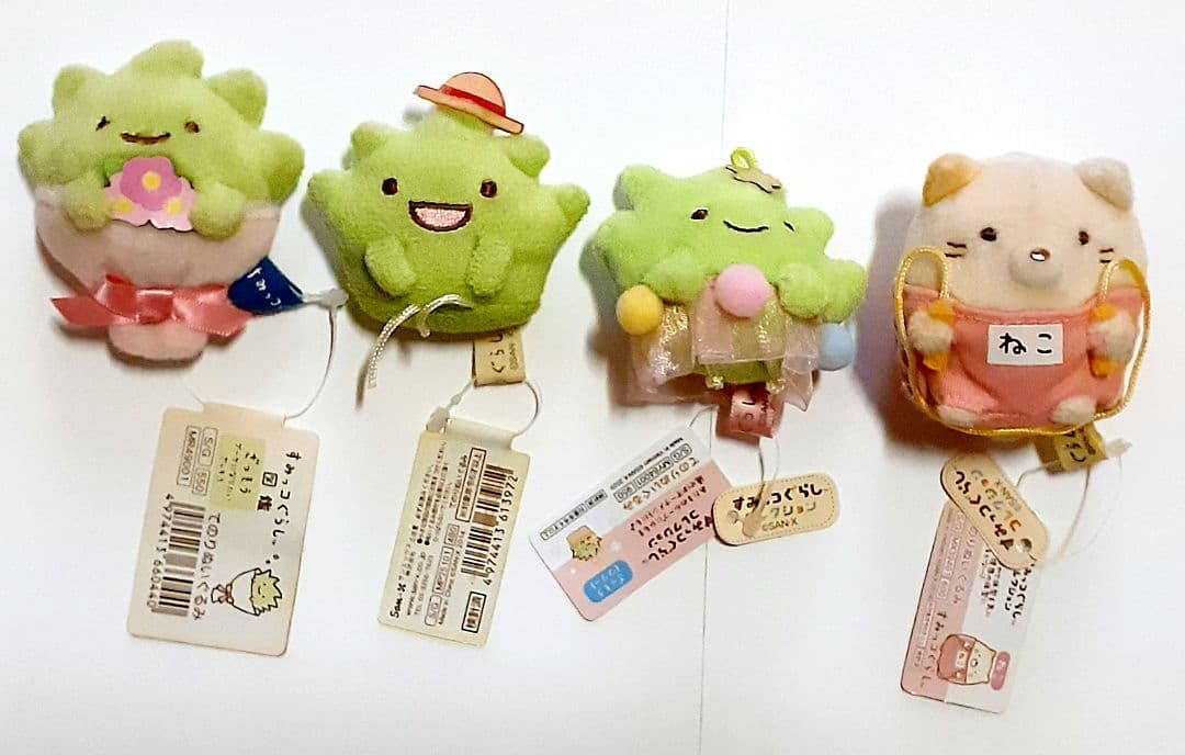 すみっコぐらし　てのりぬいぐるみ・ぶらさげぬいぐるみ60点まとめ売り