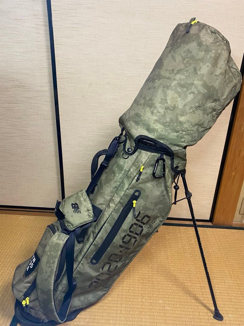 ニューバランス ゴルフバック 迷彩 奈良県引き取り限定