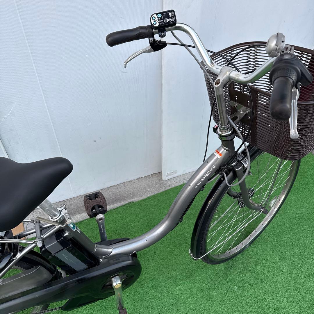 YAMAHAヤマハ電動アシスト自転車26インチ8.9Ah グレー