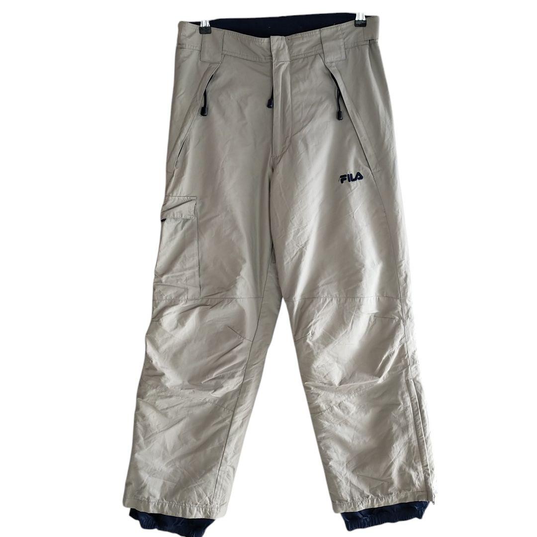 【希少】US FILA スキー スノーボード パンツ スノーウェア S