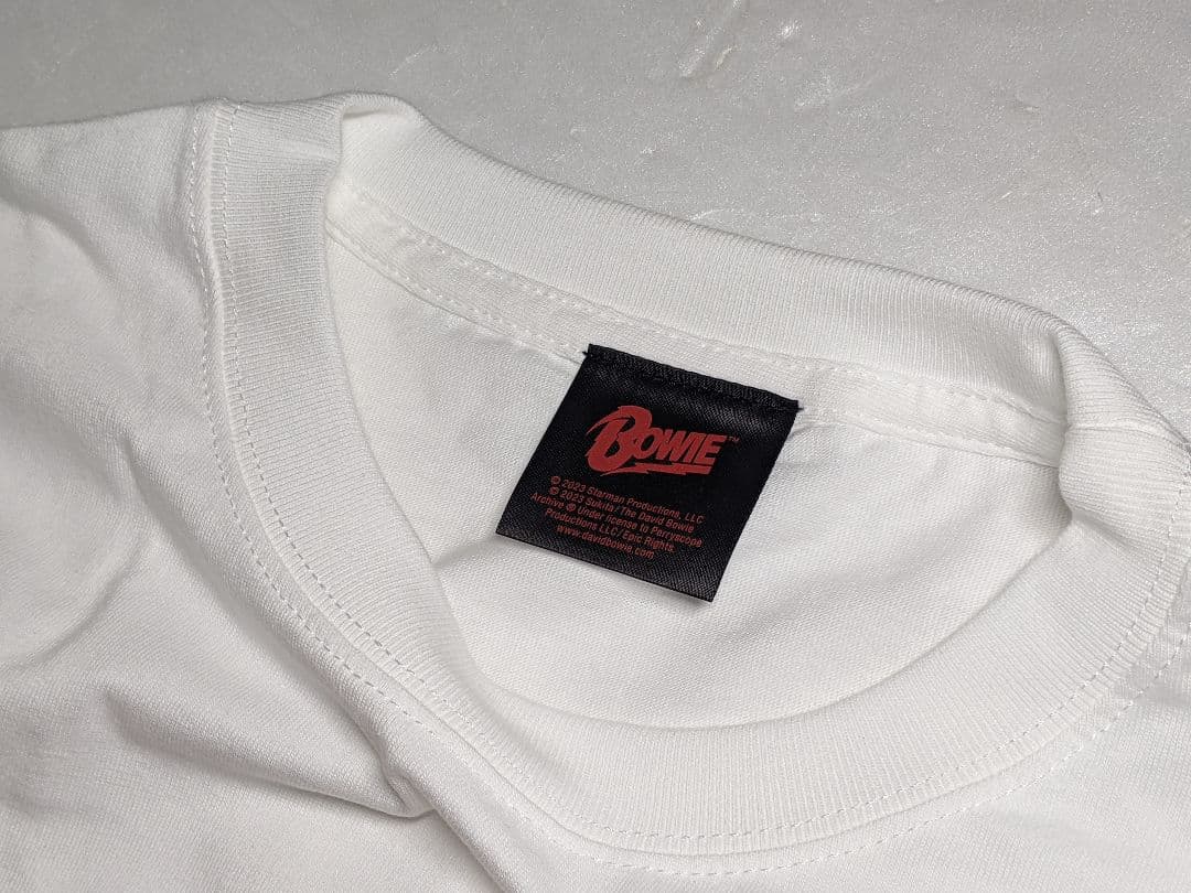 新品 David Bowie デヴィッドボウイ バンドTシャツ シャツ ロンT