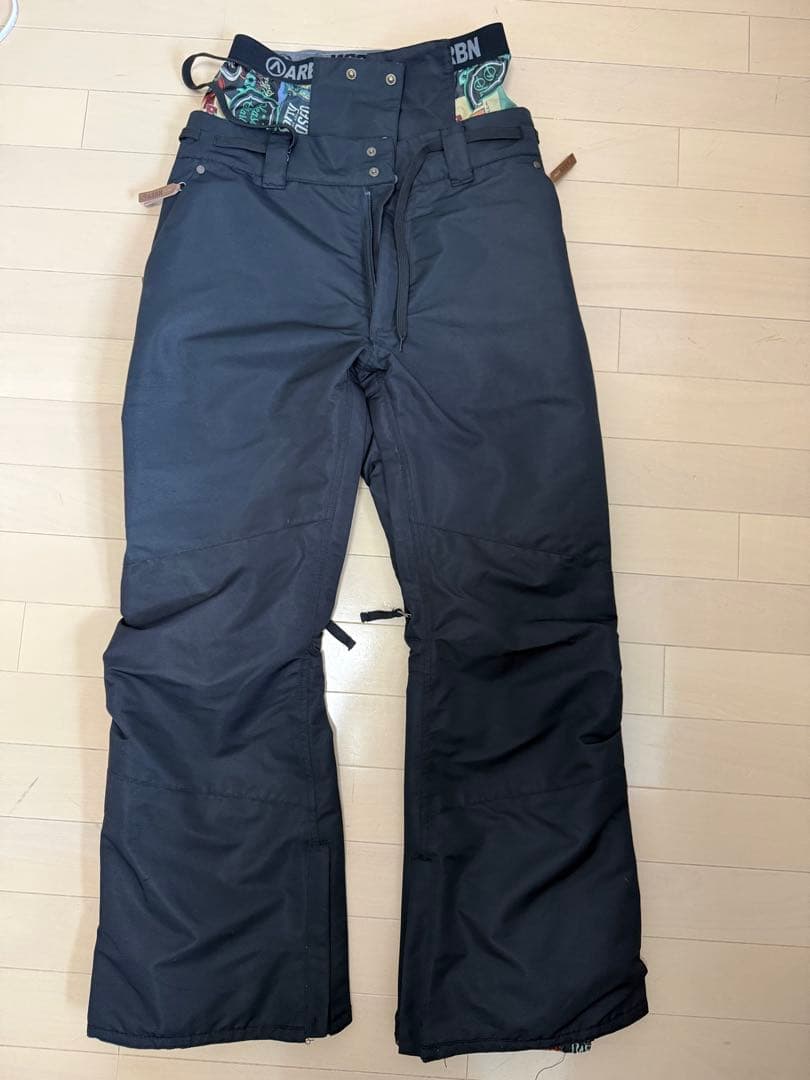 ARBN スノボウェア 上下セット メンズS 着用2回