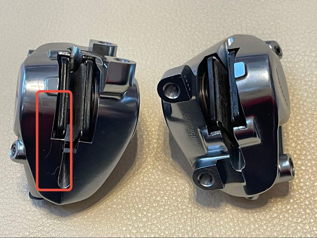 【美品】SRAM Red eTap AXS D1 ブレーキキャリパー パット付き