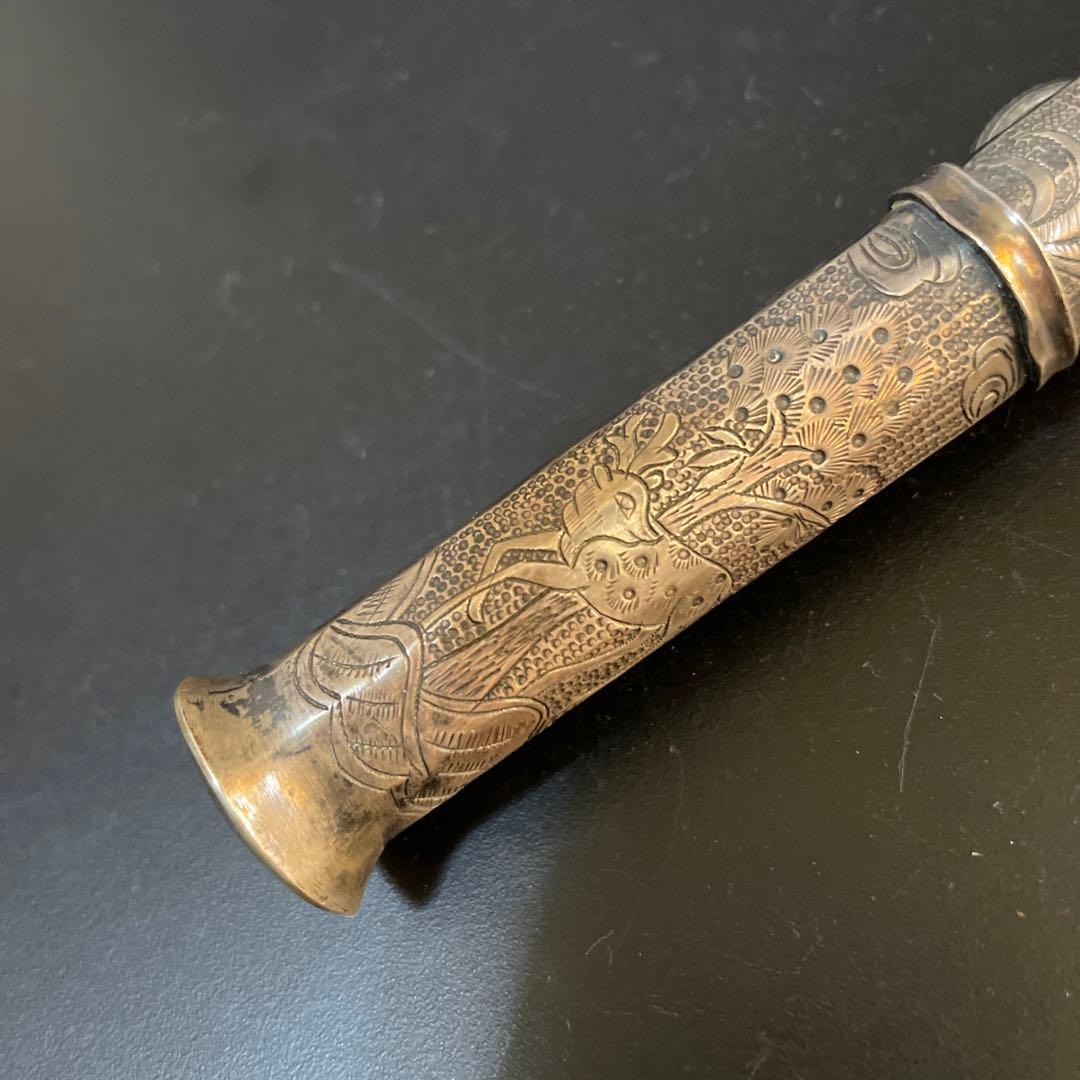 時代　李朝　超銀　銀箸ペーパーナイフ　銀箸ナイフ