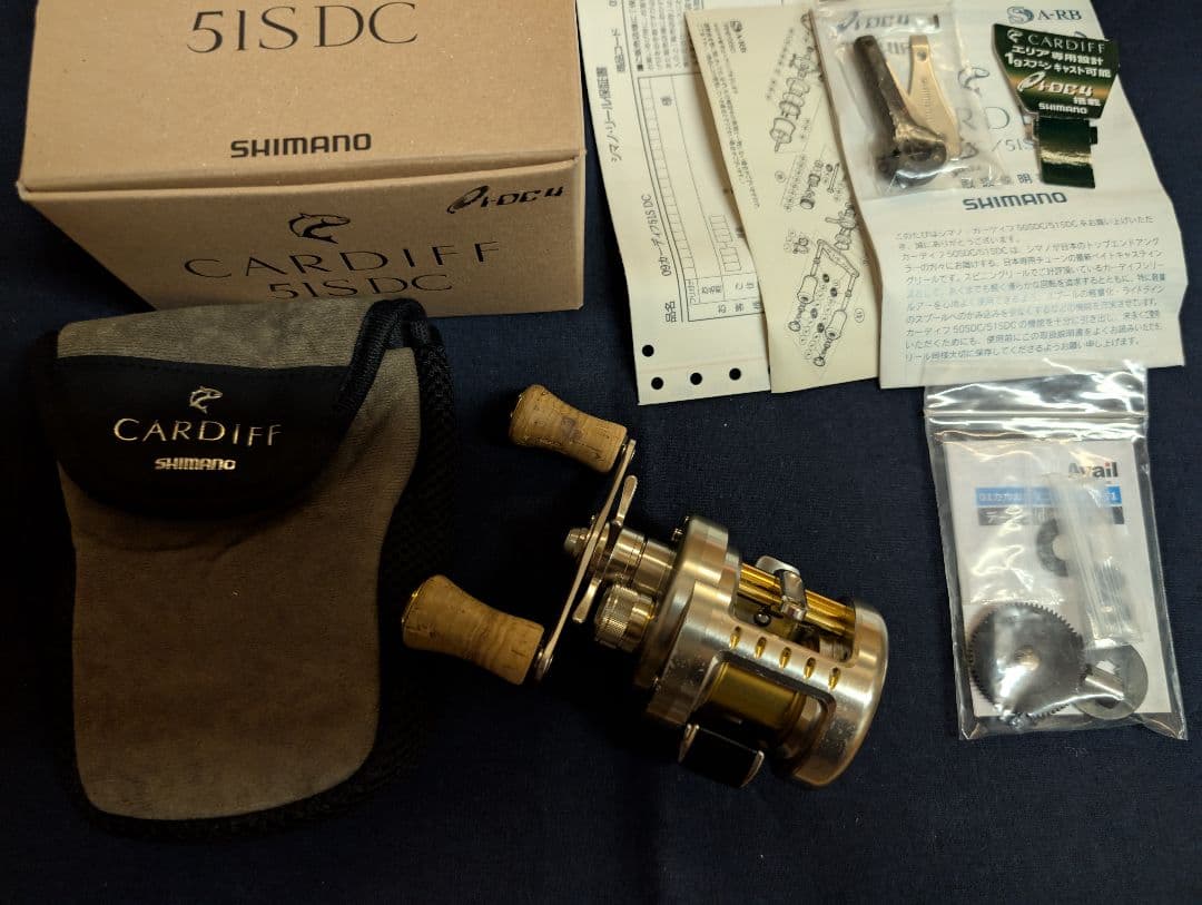 SHIMANO/シマノ CARDIFF カーディフ51S DC ベイトリール