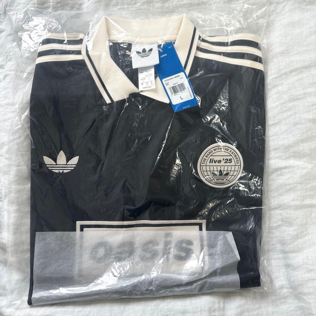 新品　adidas x Oasis Live'25 ツアー　ジャガード ジャージ