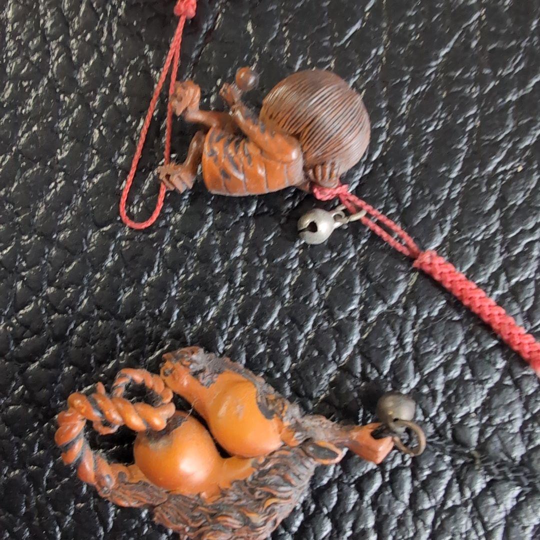 鬼太郎木製彫刻キーホルダー3点セット