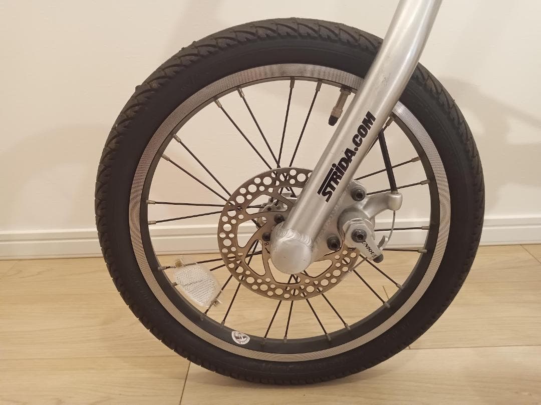 STRIDA 折りたたみ自転車 アルミフレーム（スポークホイール）輪行袋付き
