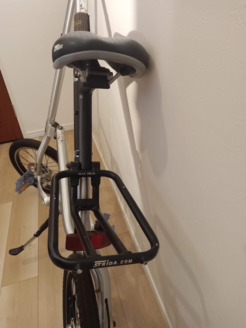 STRIDA 折りたたみ自転車 アルミフレーム（スポークホイール）輪行袋付き