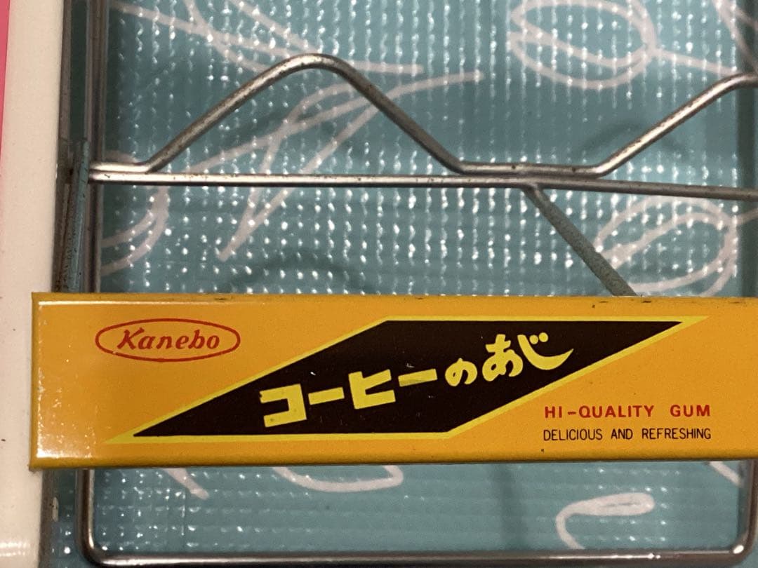 昭和レトロ　カネボウチューイングガム　ディスプレイラック　レア　未使用品　共箱付
