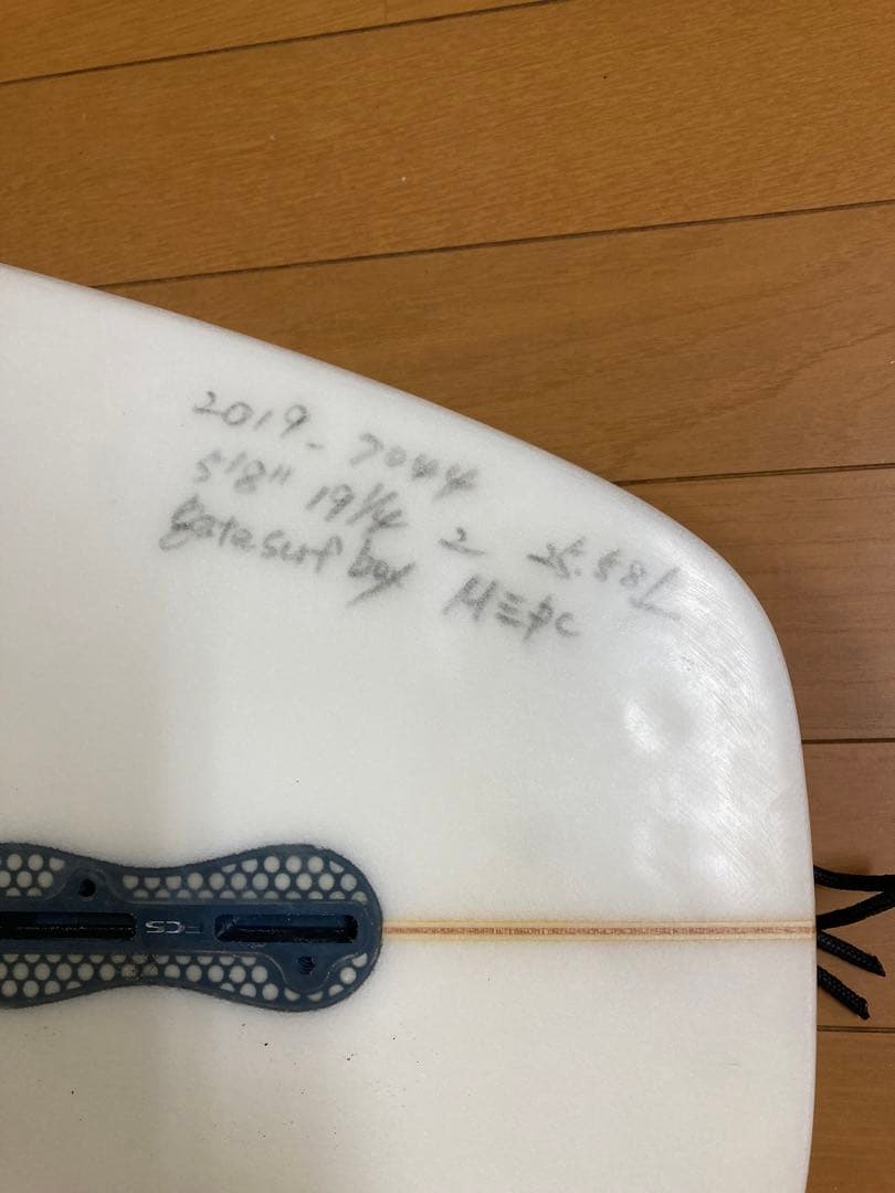 サーフボード PU 国産 5'8スクープ SCOOP 25.58L