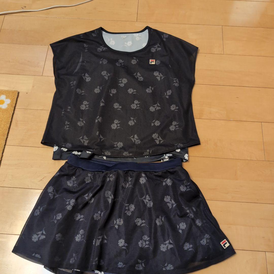 FILA ネイビー 花柄 セットアップ