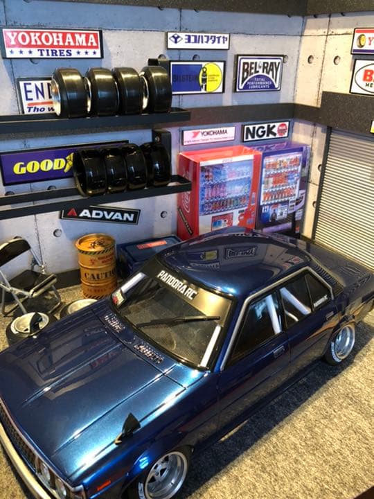 ラジコン　1/10ガレージ制作(受)