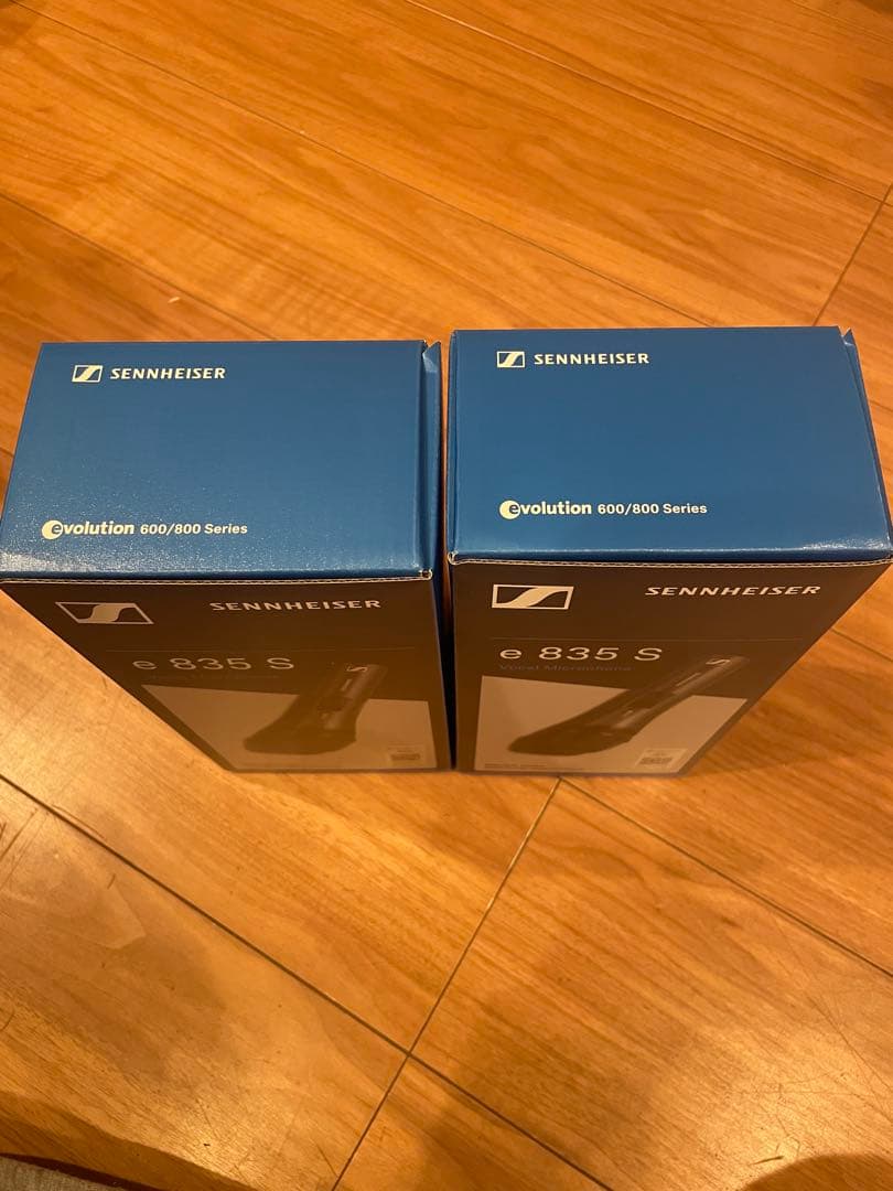 SENNHEISER e 835-S ダイナミックマイク スイッチ付 新品2本