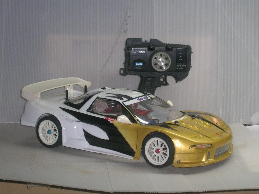 ２速ミッション！すぐ遊べる調整済!、簡易後方排気！京商GPスパイダーMkⅡ