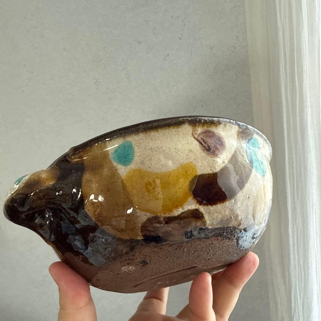 加山晴子 小ぶりな土鍋 やちむん 民藝