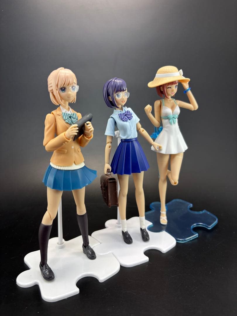 【組立済み】創彩少女庭園　小鳥遊 暦　3体まとめ売り