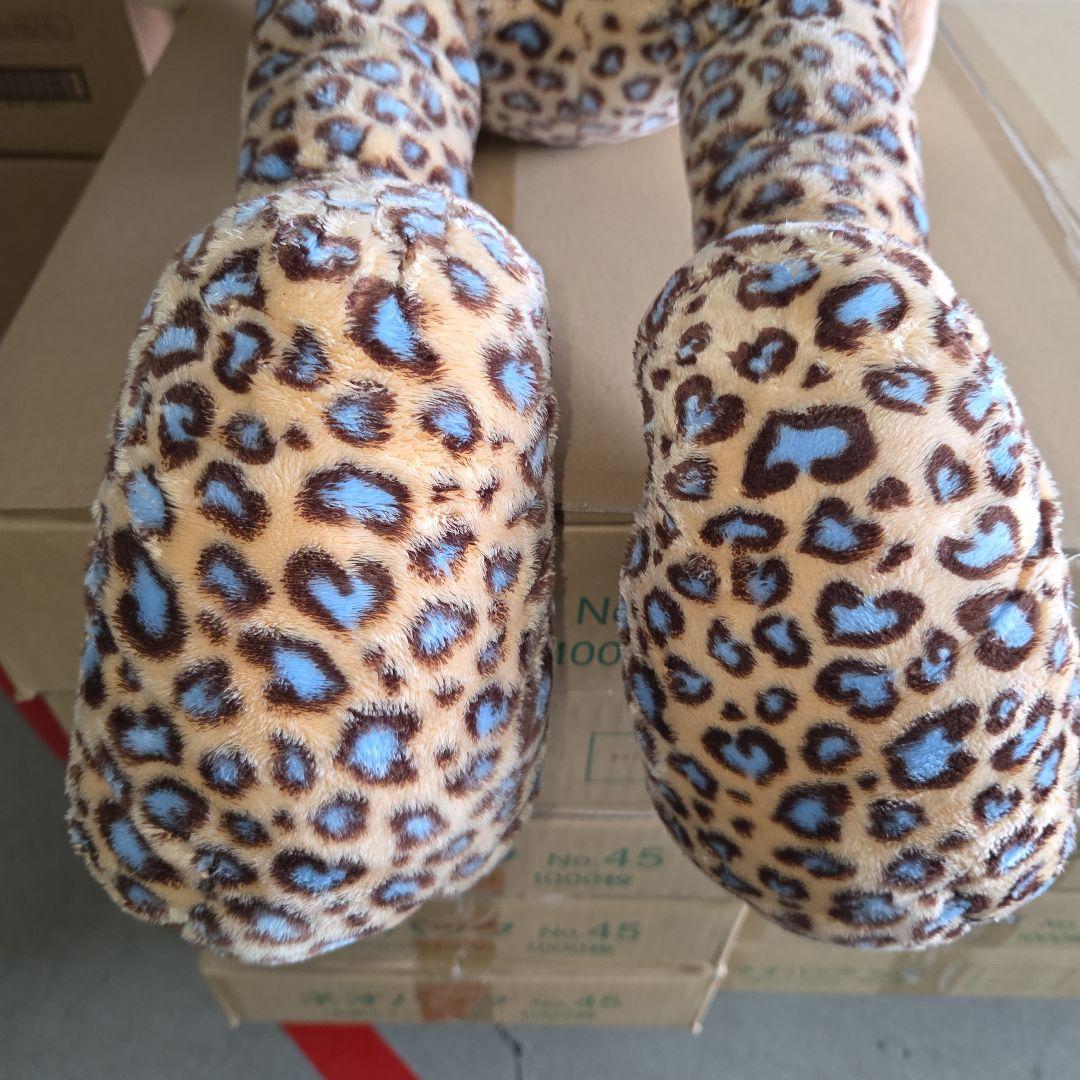 ニキ　BICヒョウ柄ぬいぐるみ 本体