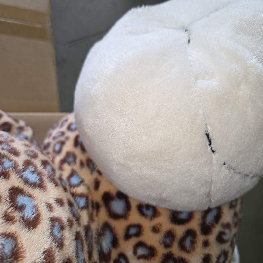 ニキ　BICヒョウ柄ぬいぐるみ 本体