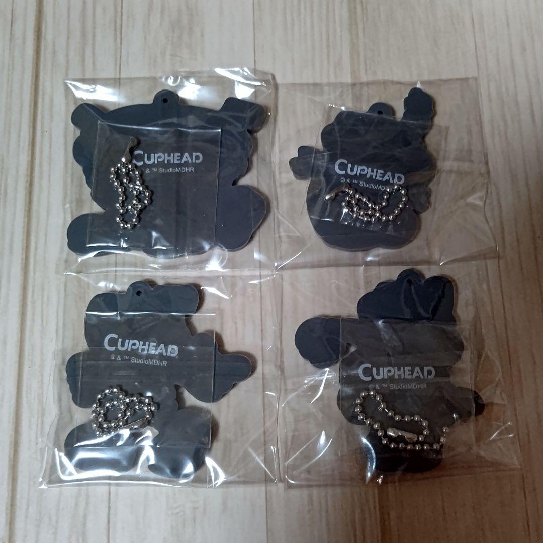 【新品・未開封】カップヘッド　スクエア缶バッジ、ラバーマスコット　まとめ売り