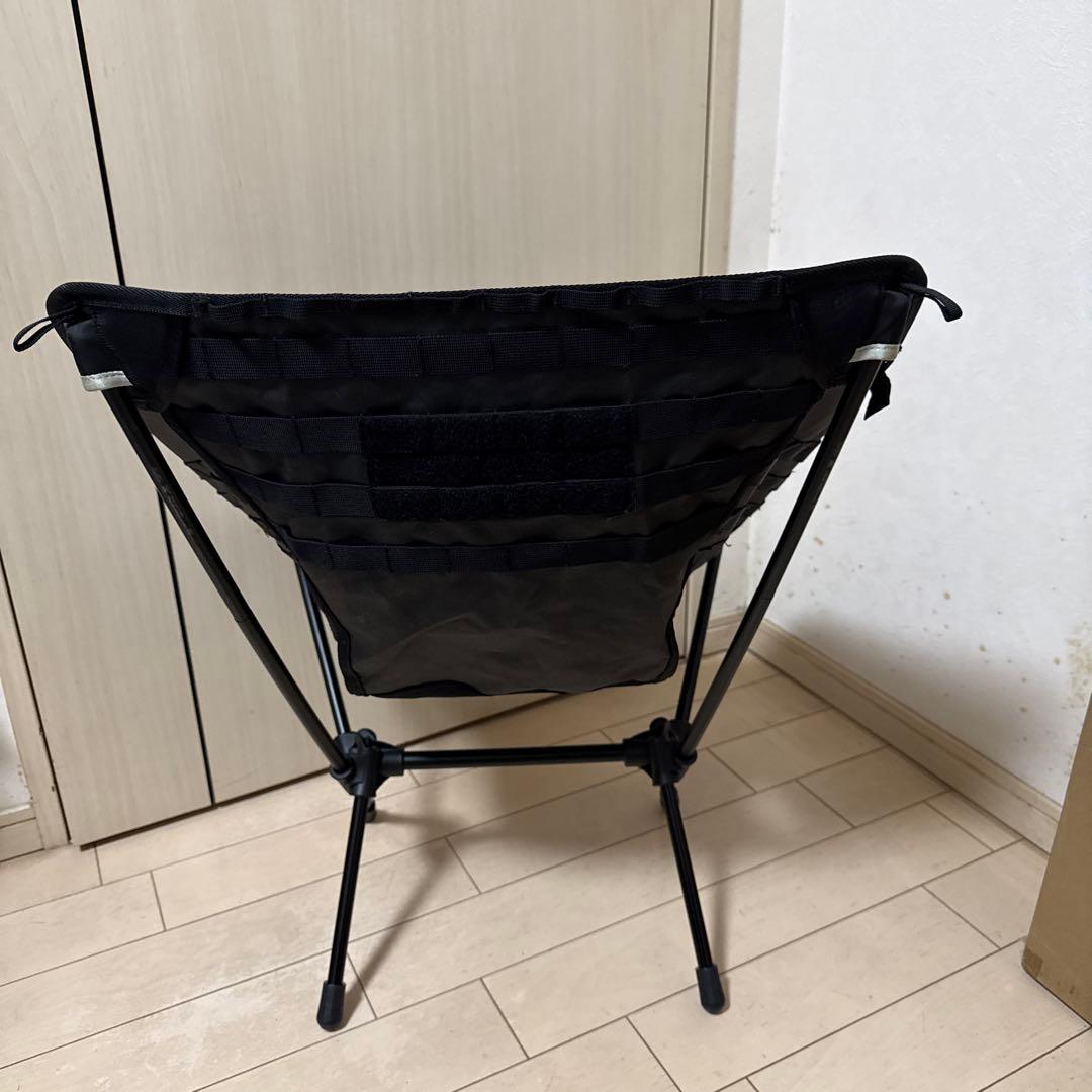 ヘリノックス　タクティカルチェア　ブラック　シートウォーマー付