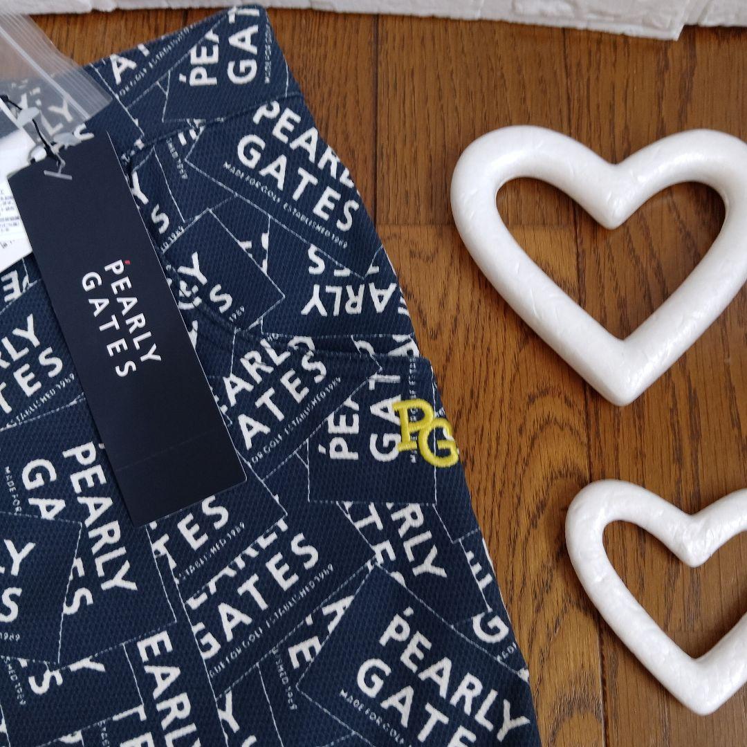 PEARLY GATES GOLF　ミニスカート ロゴプリントスカート サイズS