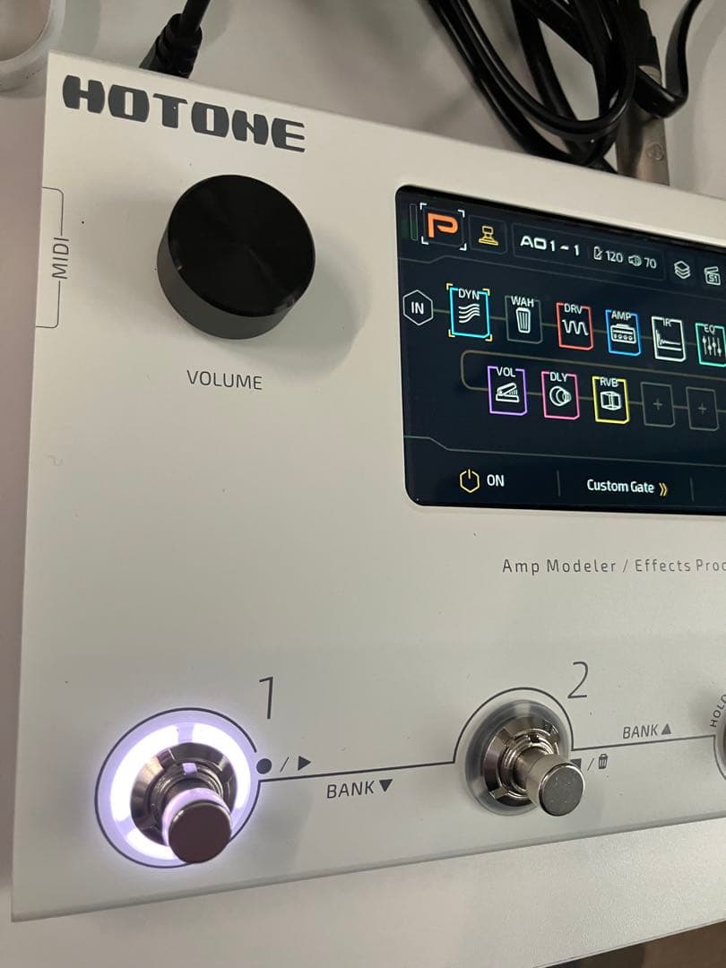 HOTONE Ampero Ⅱ マルチエフェクター 新品同様