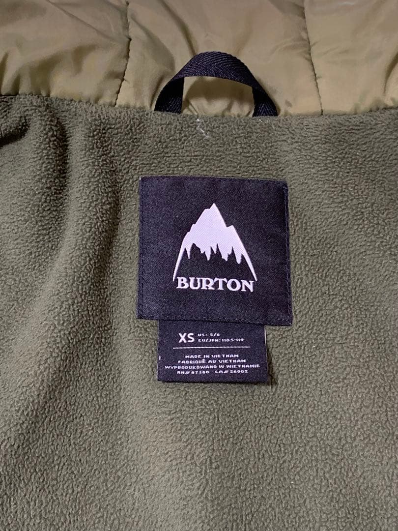 BURTON キッズウェア XS 上下セット