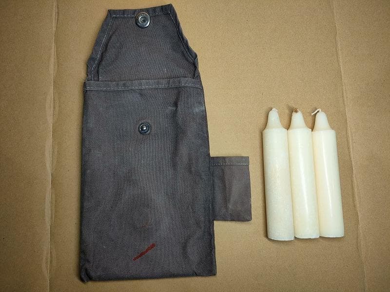 【値下げ中】ヴィンテージ品 極美品 スイス軍フォールディングキャンドルランタン