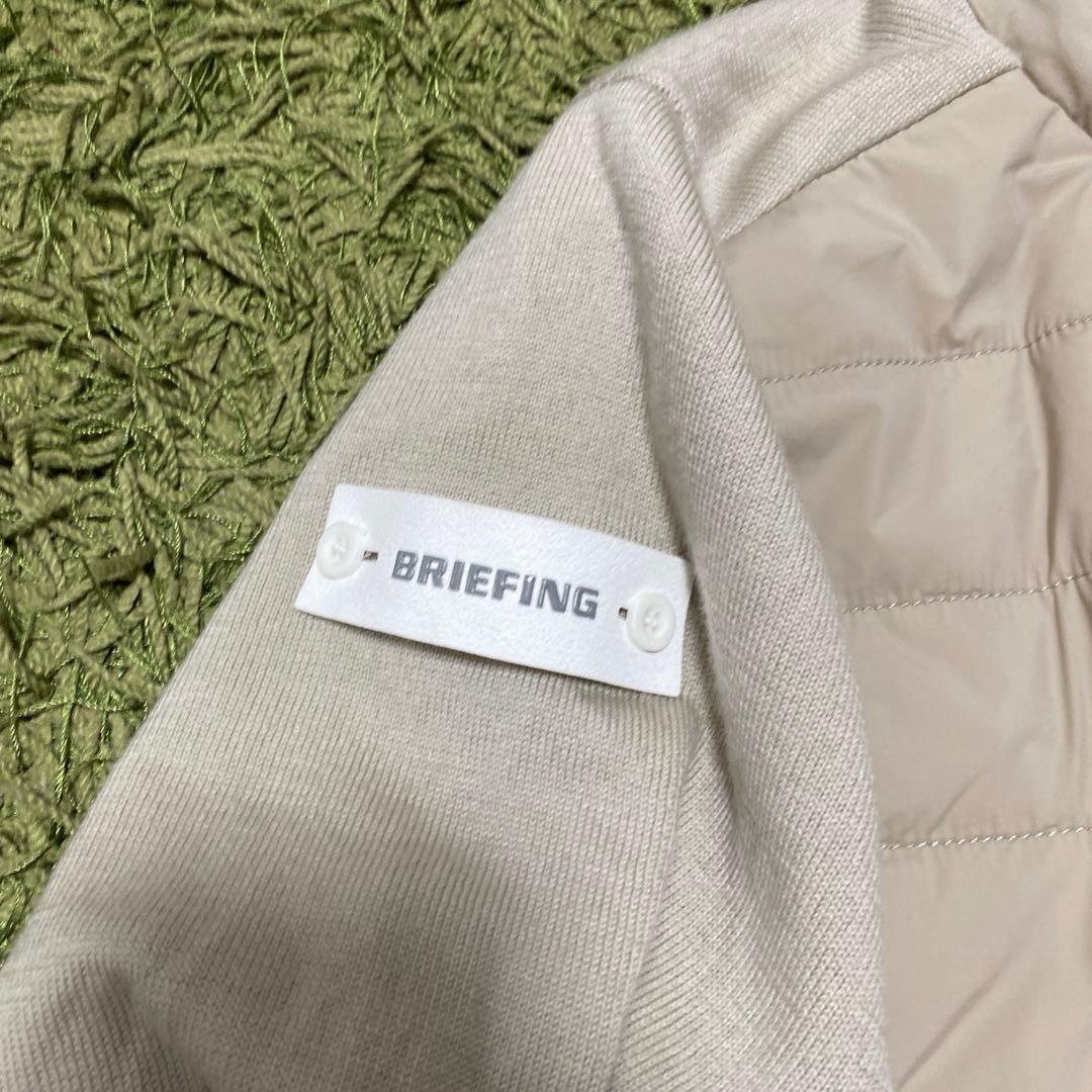 ブリーフィング　裏地付きニットブルゾン
