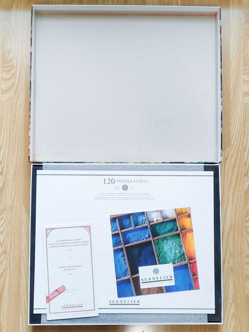 セヌリエ ソフトパステル ハーフスティック120色 セット