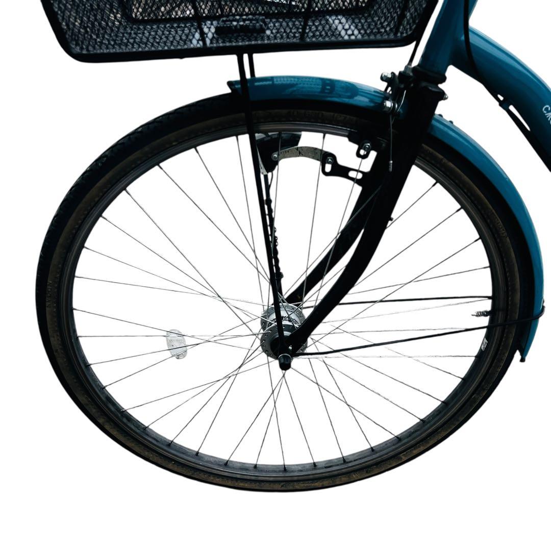 【大阪限定】大阪市 自転車　27インチ　エメラルドグリーン　綺麗です