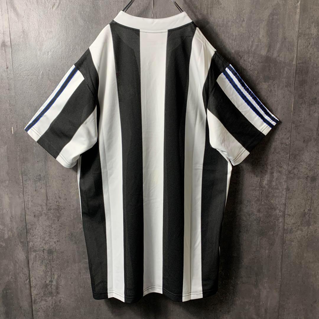 【★ニューカッスル】 アディダス メンズ サッカー レトロ ユニフォーム 2XL