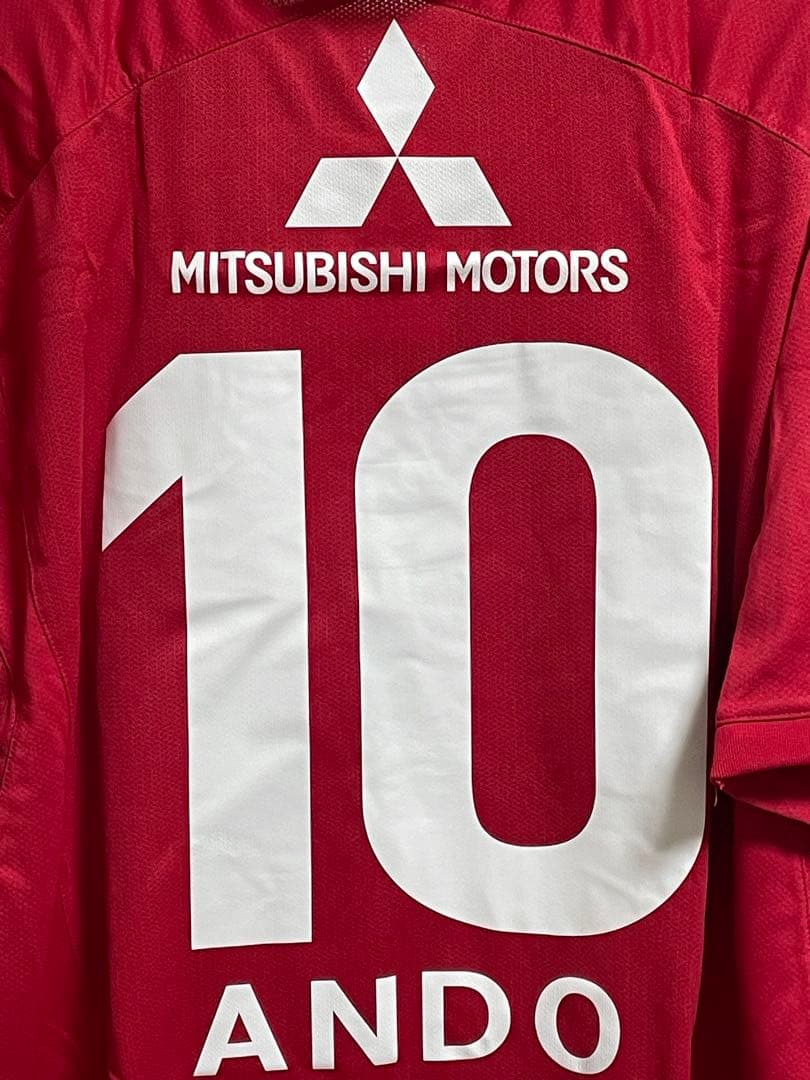 安藤梢 記念ユニフォーム ＭＶＰ&得点王　2009 浦和レッズレディース